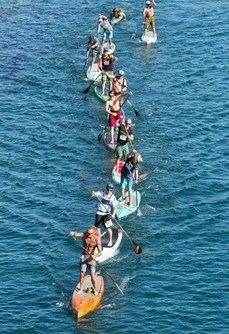 Competencia de Stand Up Paddle